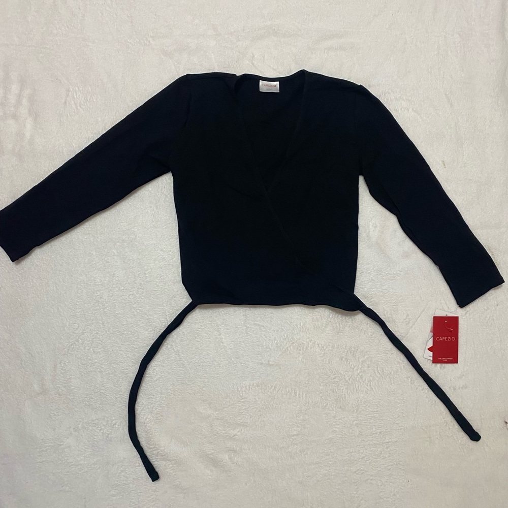 NWT Capezio ballet wrap sweater